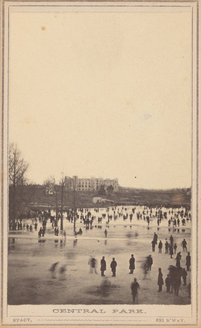 Central Park, década de 1860 (foto) de George Stacy