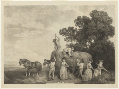 Fazedores de feno de George Stubbs