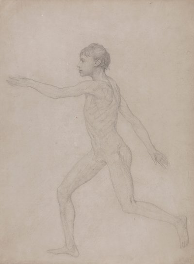 Human Figure, Lateral View (Preliminary draft for the final study for Table VIII) de George Stubbs