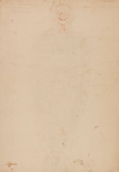 Esqueleto Humano, Vista Anterior de George Stubbs