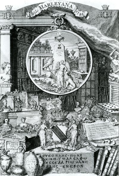 Folheto do Lorde Harley, 1741 de George Vertue