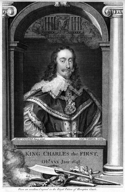 Carlos I da Inglaterra. de George Vertue