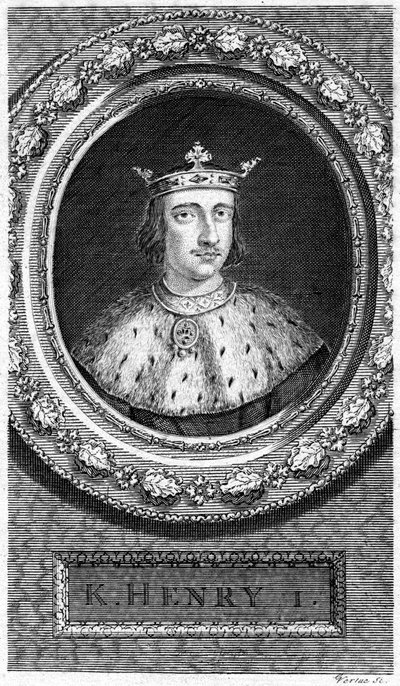 Henrique I, rei da Inglaterra. de George Vertue