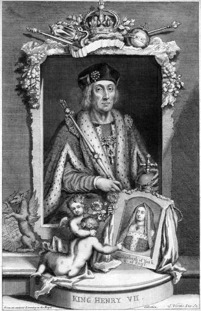 Henrique VII da Inglaterra, século XVIII. de George Vertue