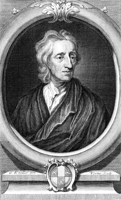John Locke, filósofo inglês, c1713 de George Vertue