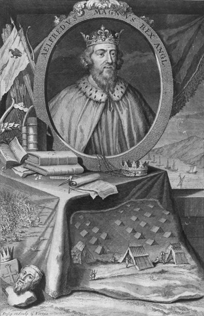 Rei Alfred, 1733. de George Vertue