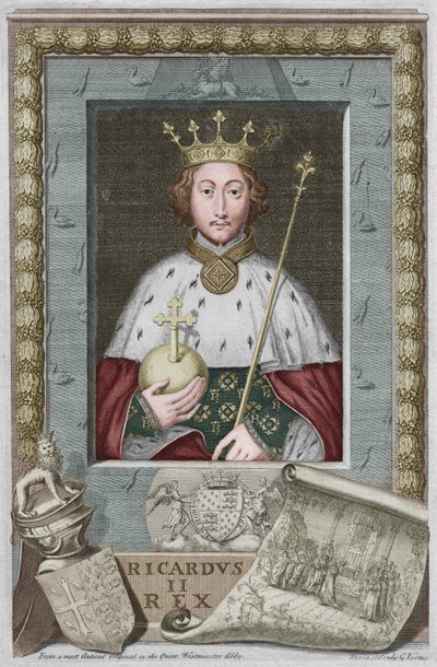 Rei Ricardo II, 1735 de George Vertue