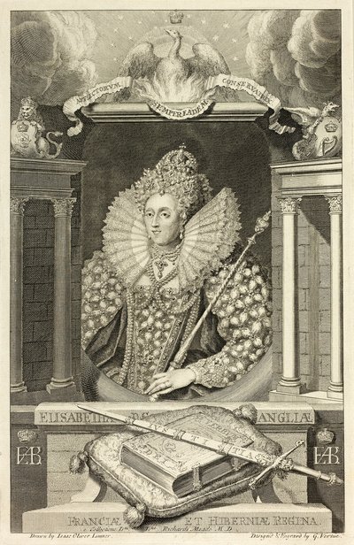 Rainha Elizabeth I de George Vertue
