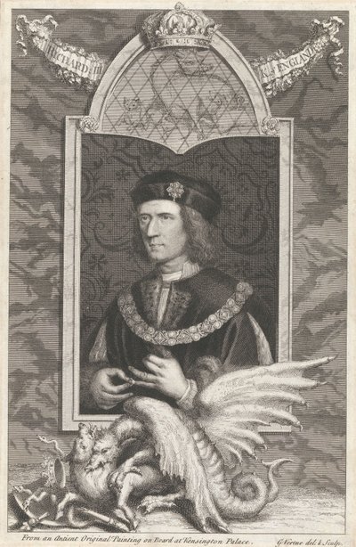 Ricardo III, rei de Inglaterra de George Vertue