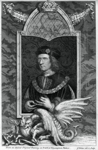 Ricardo III da Inglaterra, século XVIII. de George Vertue
