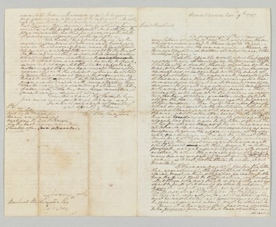 &39;O poder sob a constituição sempre estará com o povo&39;, carta autografada assinada para Bushrod Washington, 9 de novembro de 1787 (caneta e tinta no papel) (ver também 490373) de George Washington