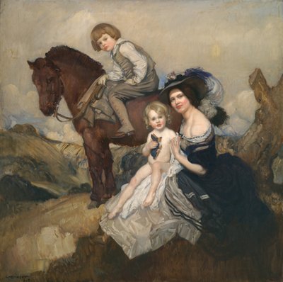 Grupo de retrato de George Washington Lambert