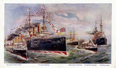 Royal Navy (cor litho) de George Washington Lambert