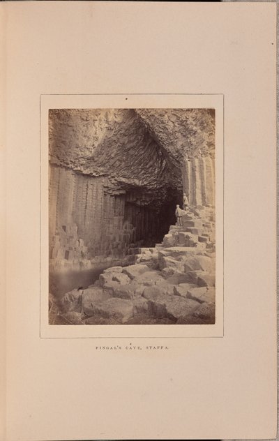 Gruta de Fingal, Staffa de George Washington Wilson