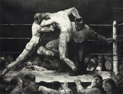 Um veado em Sharkey "s, 1947 de George Wesley Bellows