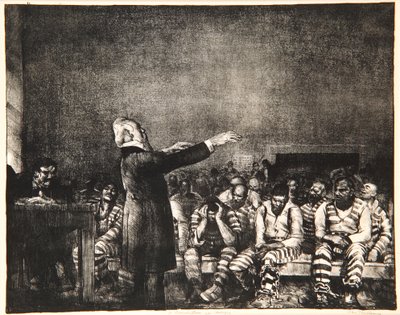 Bênção na Geórgia, 1916 de George Wesley Bellows