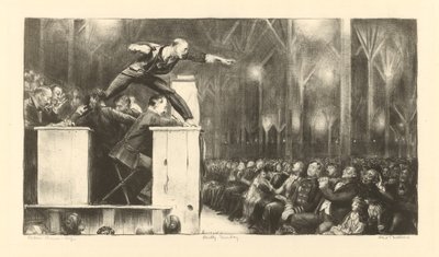 Billy Sunday de George Wesley Bellows