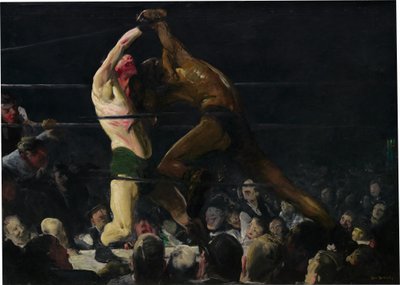 Ambos os membros deste clube de George Wesley Bellows