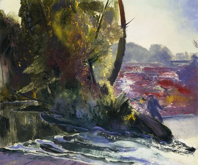 Pescador e Corrente, 1920 de George Wesley Bellows