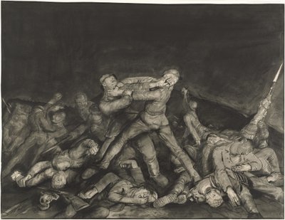 Fantasma do Sargento Pelly, 1918. de George Wesley Bellows