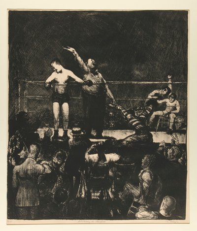 Apresentando o Campeão No. 2 de George Wesley Bellows