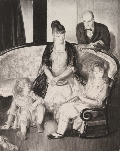 A minha família, segunda pedra de George Wesley Bellows