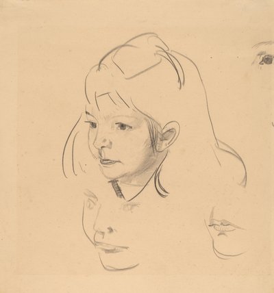 Estudos de Jean, c. 1920. de George Wesley Bellows