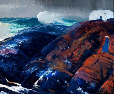 Surf de Verão de George Wesley Bellows