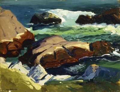 Brilho do Sol, 1913 de George Wesley Bellows