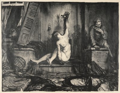 O Cigarro: Série Guerra de George Wesley Bellows