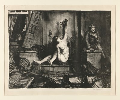O Cigarro da Série Guerra de George Wesley Bellows