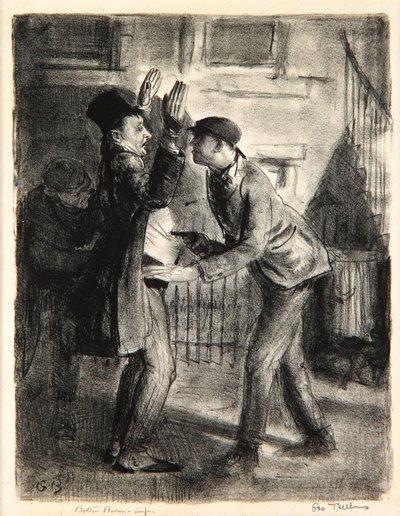 The Hold-Up, 1921 de George Wesley Bellows