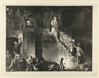 O Assassinato de Edith Cavell de George Wesley Bellows