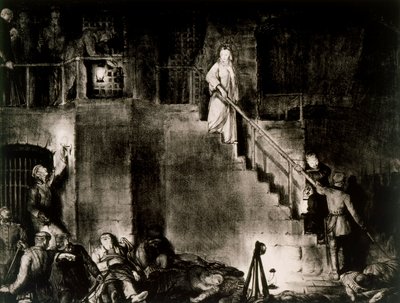 O Assassinato de Edith Cavell de George Wesley Bellows