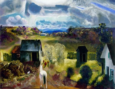 O cavalo branco de George Wesley Bellows
