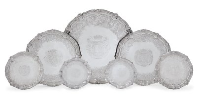 Salvers, The Leinster Service de George Wickes