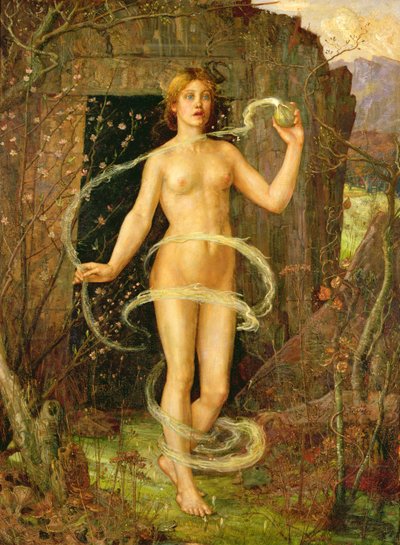 Bruxa da Primavera, c.1880 (óleo sobre tela) de George Wilson
