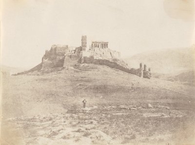 Pnyx e Acrópole, c. 1848. de George Wilson Bridges