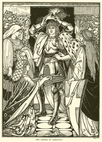 O Armamento do Cristão (gravura) de George Woolliscroft Rhead