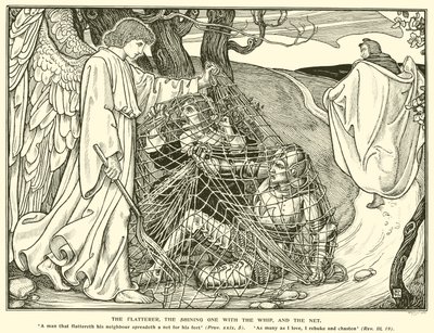 O Flatterer, o Brilhante com o Chicote, e a Rede (gravação) de George Woolliscroft Rhead