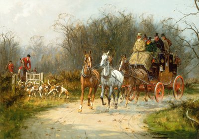 Uma manhã de novembro (óleo sobre tela) de George Wright