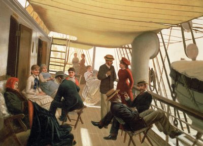 Navio de cruzeiro, 1882 de George Wright