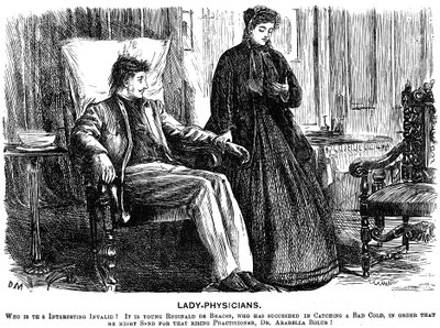 Senhora Médicos, 1865 de George du Maurier