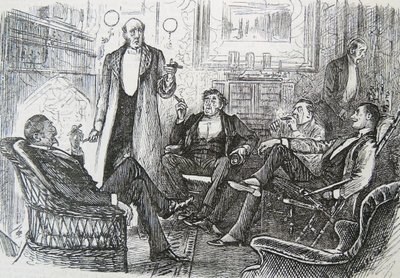 O Salão de Fumo de George du Maurier
