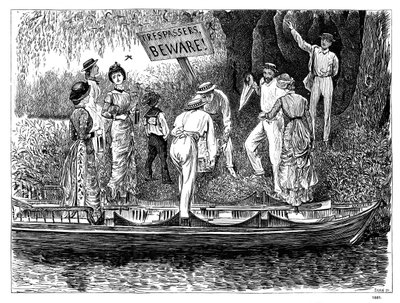 Os terrores da lei, 1881 1891. de George du Maurier