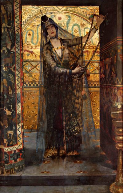 Salambô, 1886. de Georges Antoine Rochegrosse