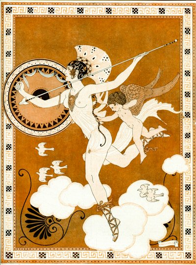 A Amazónia 1916 (Stencil) de Georges Barbier
