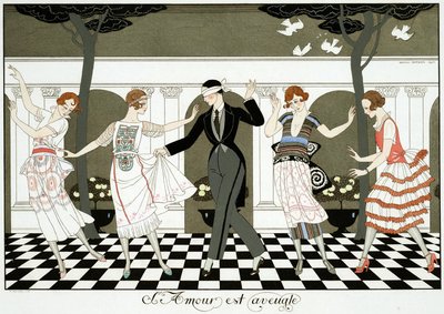 O amor é cego de Georges Barbier
