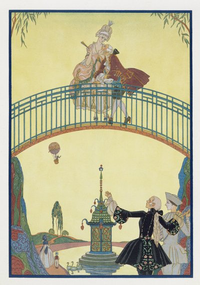 Amor na Ponte, ilustração para 
