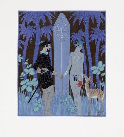 Pocahontas, Princesse (Pocahontas, Princess) de Georges Barbier